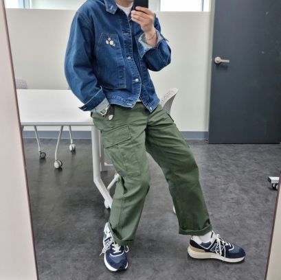 MUSINSA | MUSINSA STANDARD British Army Cargo Pants [Black]