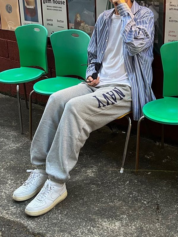 さらに100円引き◆MMLG◆NAVY SWEAT PANTS MUSINSA公式 | MMLG [Mmlg] NAVY SWEAT PANTS (AUTHENTIC NAVY)