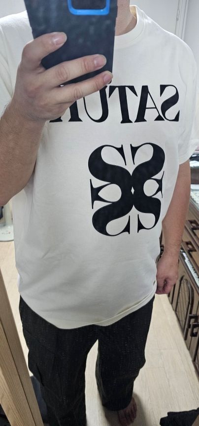 MUSINSA | SATUR Satur All Day Short Sleeve T-Shirt