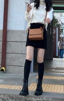ロングブーツ SALT AND CHOCOLATE Lace-up ankle worker boots 412146006 4cm1 MUSINSA | SALT AND CHOCOLATE Lace Up Ankle Walker Boots