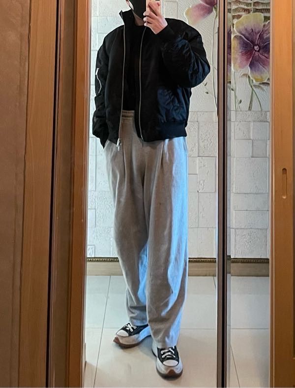MUSINSA | MUSINSA STANDARD Oversized High Neck MA-1 Bomber 