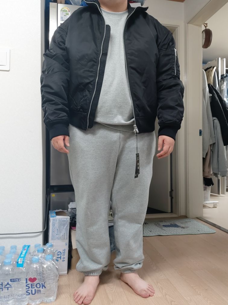 MUSINSA | MUSINSA STANDARD Oversized High Neck MA-1 Bomber 