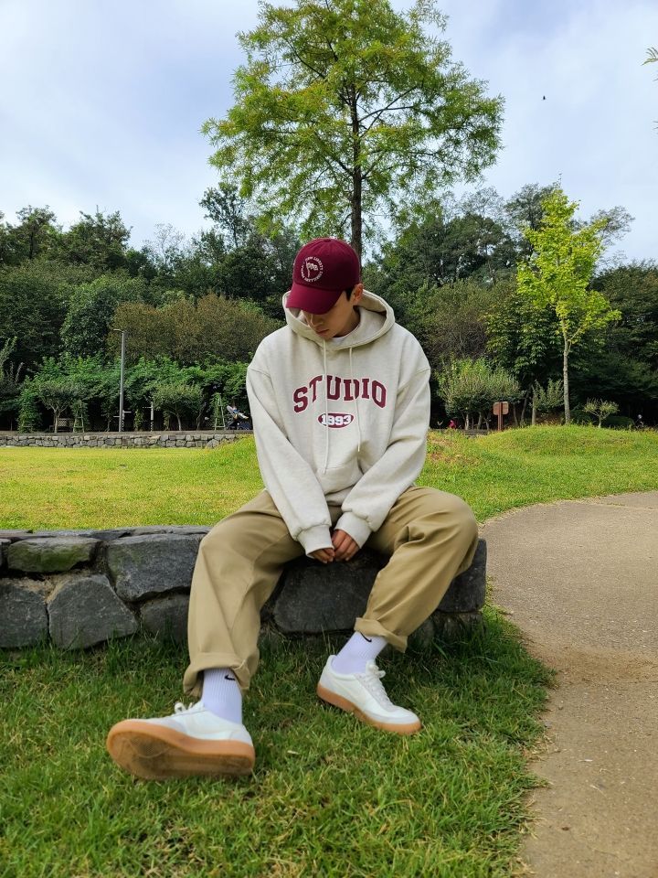 【1993studio】25SS★ Studio Arch Logo Hoodie 25SS OPEN D-4 STUDIO ARCH LOGO HOODIE 사이즈 : M,L 색상
