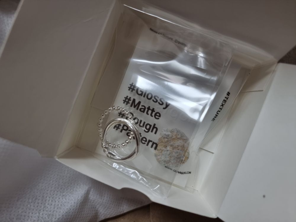 MUSINSA | QUARQOR #7122 silver92.5 RING