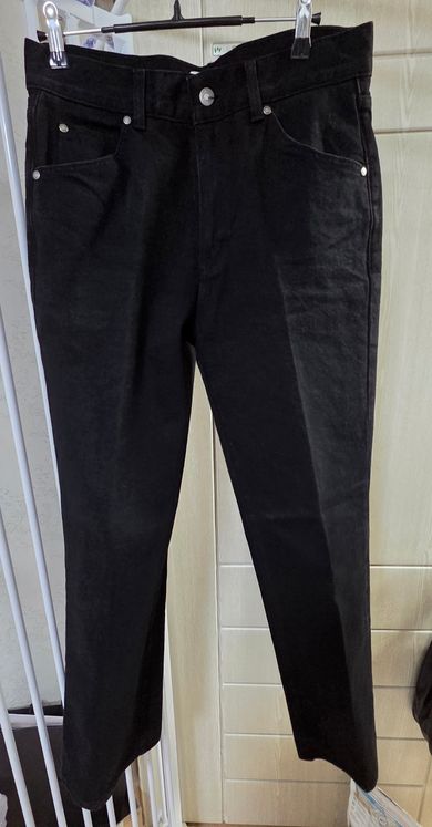 MUSINSA | LMOOD Ray Flare Denim Pure Black