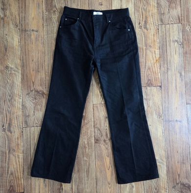 MUSINSA | LMOOD Ray Flare Denim Pure Black
