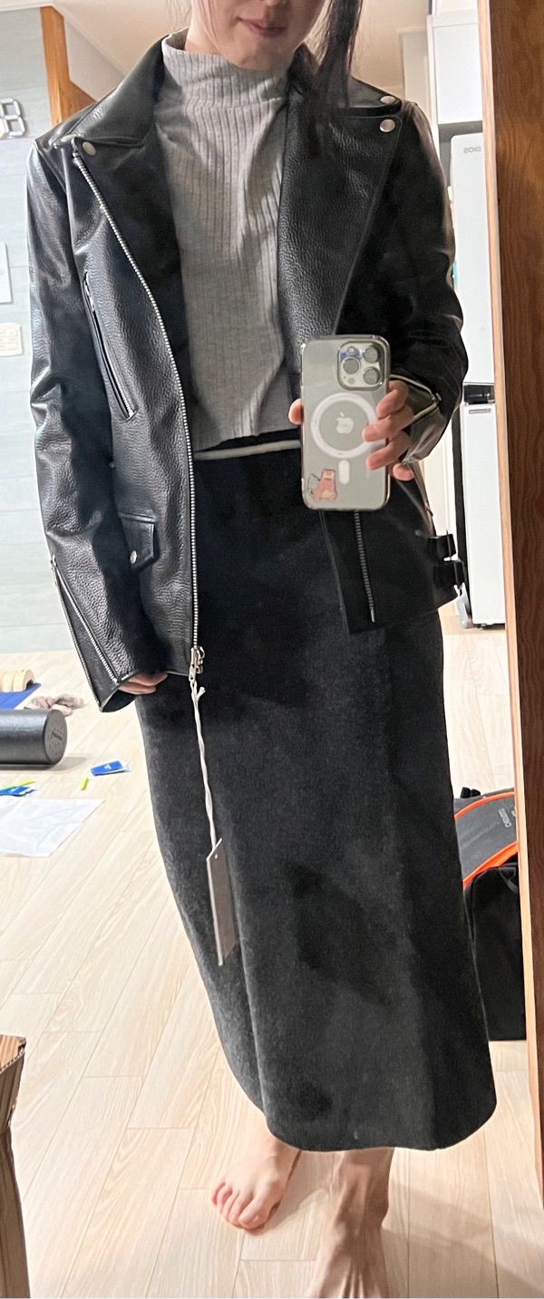 viva studio レザージャケット MUSINSA公式 | VIVASTUDIO TERRY RIDERS JACKET [BLACK]