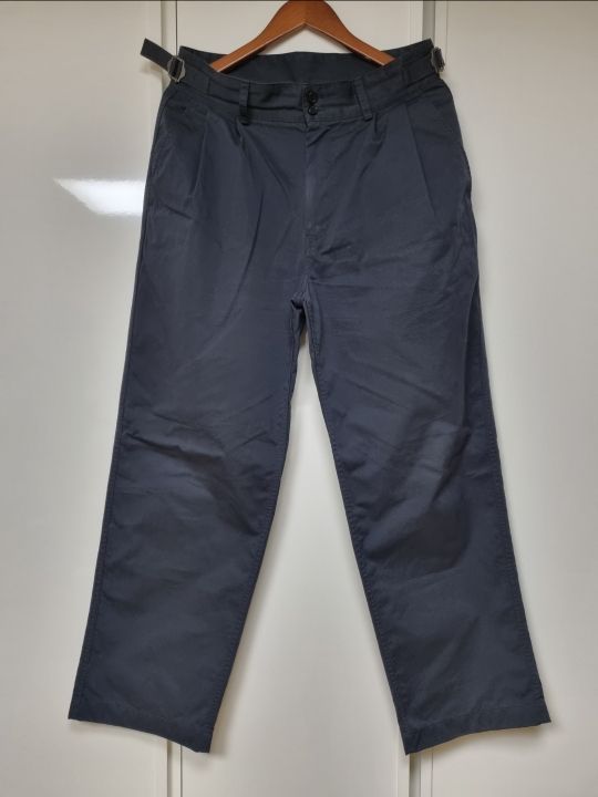 MUSINSA | ANOTHER OFFICE Santiago Chino Pants (Ink Navy)