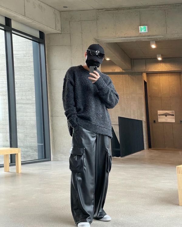 【MAISON MINED】24SS★ CARPENTER GLOSSY PANTS MUSINSA | MAISON MINED CARPENTER GLOSSY PANTS GRAY