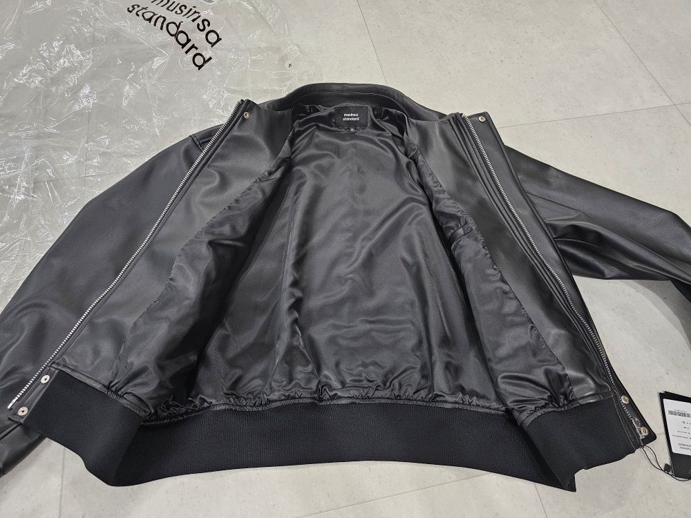 MUSINSA | MUSINSA STANDARD Synthetic Leather Extra Oversized