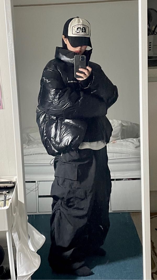 MUSINSA公式 | NOMANUAL (23FW)SKADI DUCK DOWN - GLOSSY BLACK