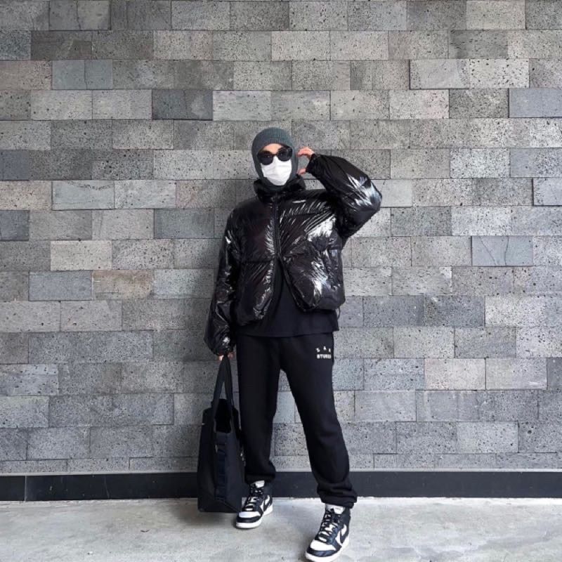 MUSINSA | NOMANUAL LUKE DUCK DOWN - GLOSSY BLACK