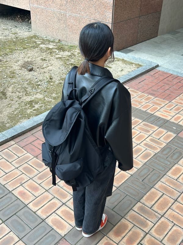 バックパック・リュック HAHARCHIVE After Pray Edition 2 Pocket Nylon Cargo Rucksack After Pray Edition | Two-Pocket Nylon Cargo Rucksack - Black