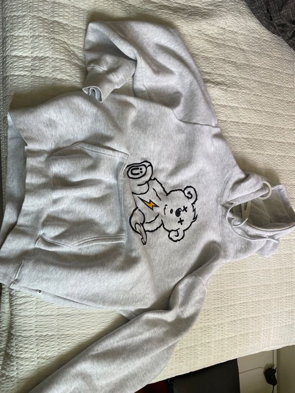 MUSINSA公式 | ISTKUNST [Fleece-lined] Thunder Bear Hoodie