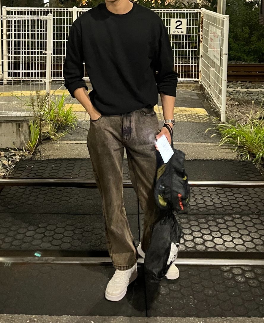 【mahagrid】22FW★ OVERDYED ACID DENIM PANT MUSINSA | MAHAGRID OVERDYED ACID DENIM PANT BLUE(MG2CFMD113A)