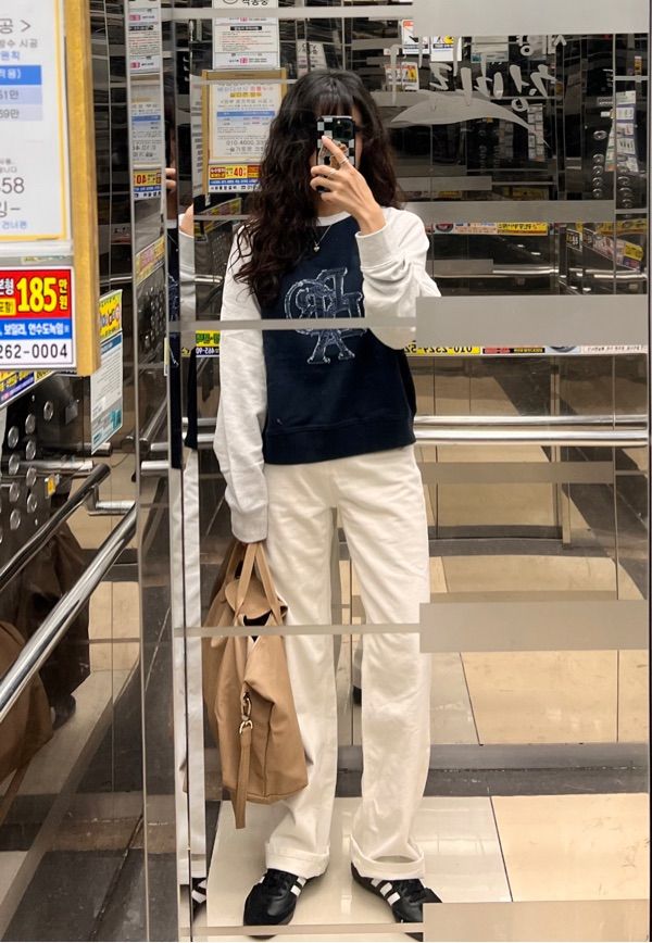 ◇PRENDA◇ COMBINATION DENIM PATCH RAGLAN SWEATSHIRT NAVY MUSINSA | PRENDA COMBINATION DENIM PATCH RAGLAN SWEATSHIRT NAVY