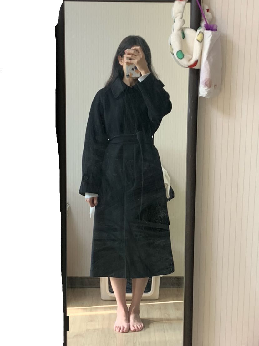 コート MUSINSA STANDARD Women's Cashmere Blend Balmacan Robe Coat C MUSINSA | MUSINSA STANDARD WOMAN Women's Cashmere Blend