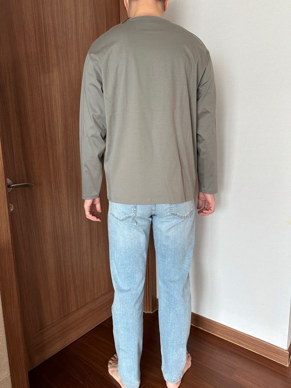 Tシャツ・カットソー *MUSINSA STANDARD* Silk Relaxed Crew Neck Long Sleeve T-Shir MUSINSA | MUSINSA STANDARD Silk Relaxed Crew Neck Long