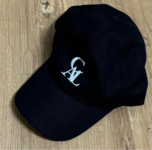 MUSINSA公式 | CASE A LOT Signature logo ball cap - black