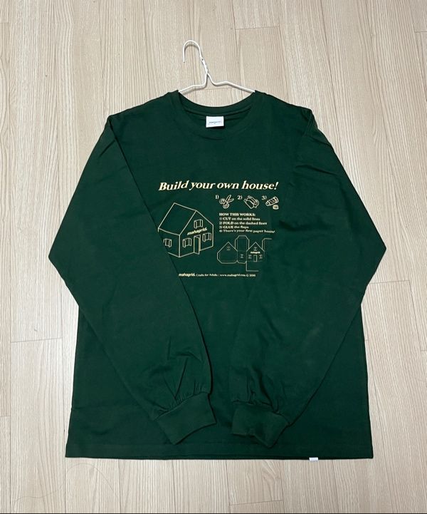 【mahagrid】22FW★ PAPER HOUSE LS TEE MUSINSA | MAHAGRID PAPER HOUSE LS TEE BLACK(MG2CFMT558A)
