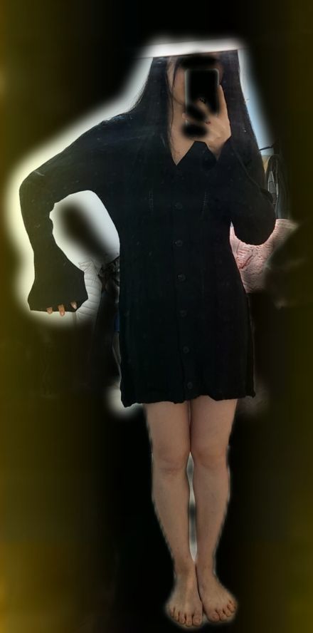 [AVANDRESS]Punching Knit Dress★人気★ AVANDRESS☆韓国☆人気☆Punching Knit Dress /追跡あり