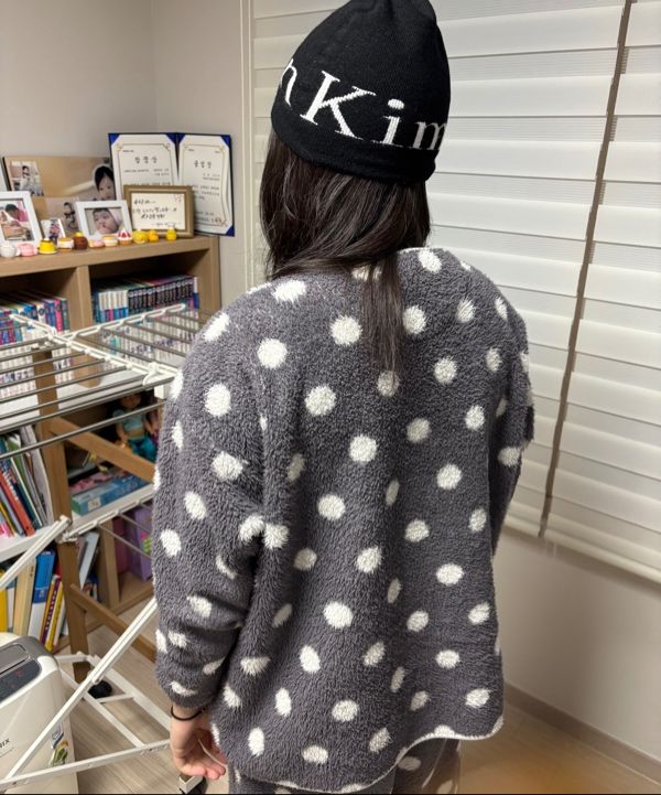 MUSINSA公式 | MATIN KIM LOGO JACQUARD SHORT BEANIE IN BLACK