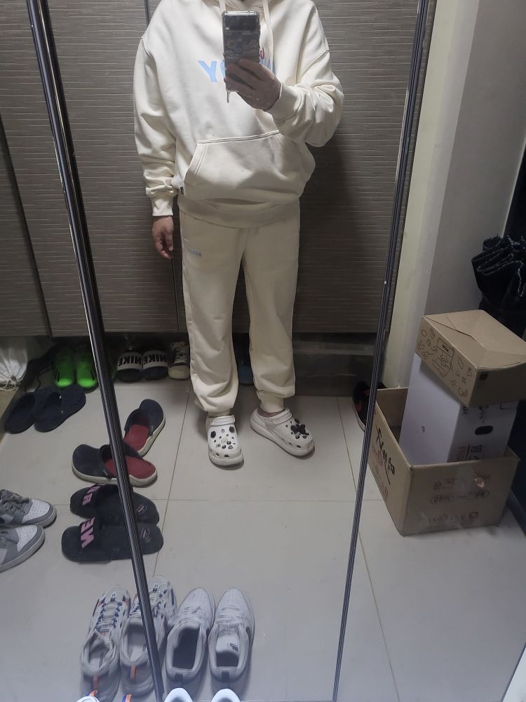 [ NERDY ]★LAYERED JOGGER PANTS MUSINSA | NDY Layered Jogger Pants Cream