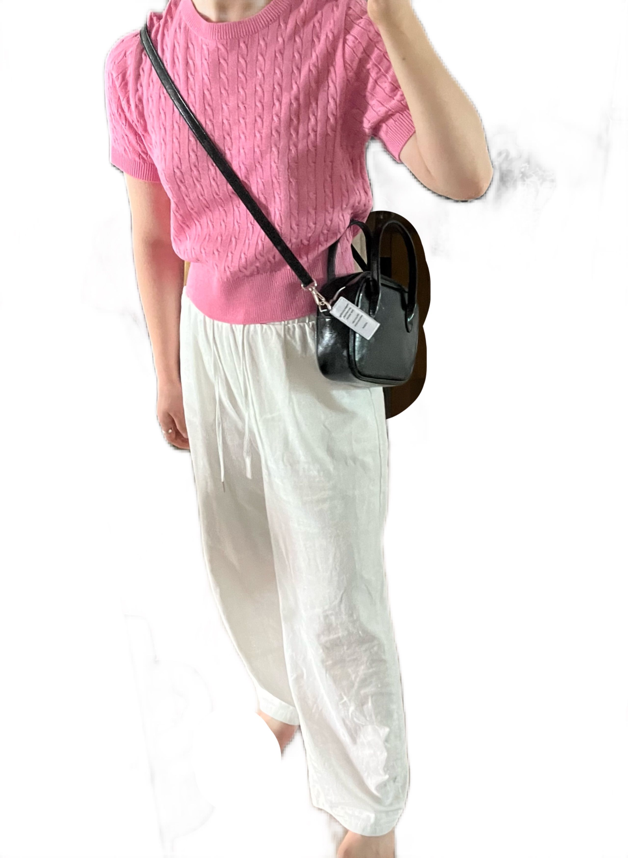 [NIEEH] SQUARE BAG ☆送料込☆ BLACKPINK ジェニ愛用☆NIEEH☆韓国☆送料込☆SQUARE BAG 2色
