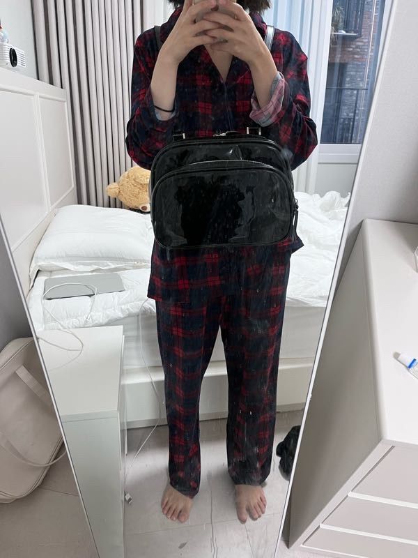 MUSINSA公式 | NIEEH TURTLE BAG_DARK BLACK