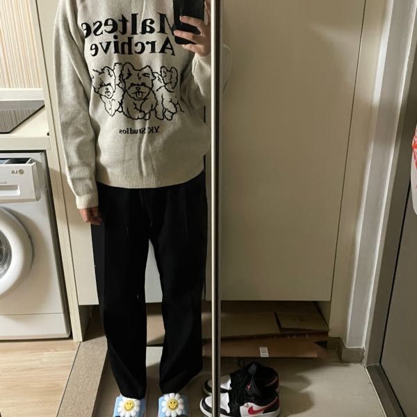 ニット・セーター Wai Kei Maltese archive line graphics knit 4BTR160 MALTESE ARCHIVE LINE GRAPHICS KNIT – ALAND USA