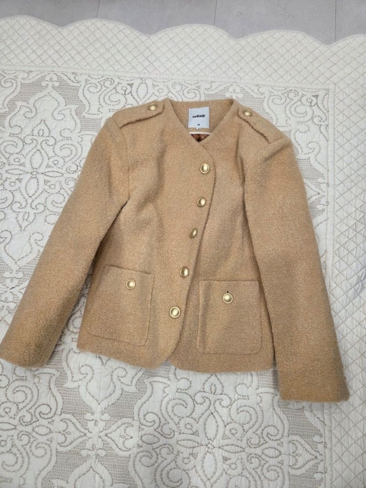 MUSINSA公式 | UNTAGE ウールブークレツイードジャケット[Camel(MAN)]_