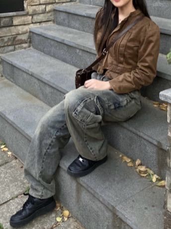 MUSINSA | SCULPTOR Acid Cargo Jogger Pants Vintage Tint