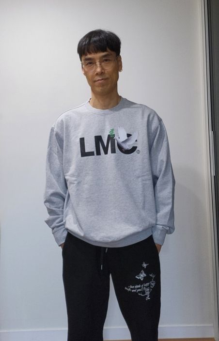 MUSINSA | LMC LMC DOVE SWEATSHIRT heather gray