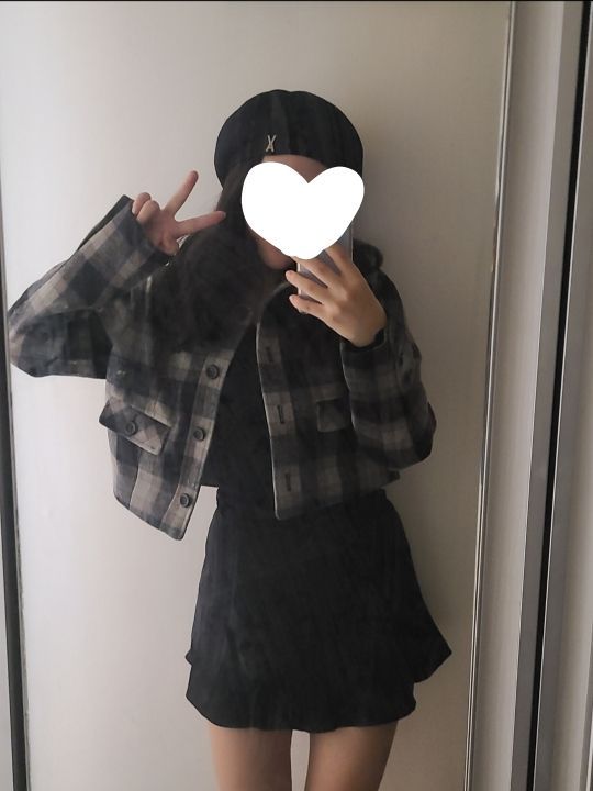 ジャケット KIRSH Small Check Crop Jacket Gray KKQWCJK501M MUSINSA | KIRSH Small Check Crop Jacket [Grey]