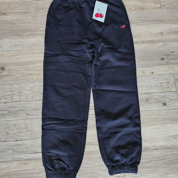 [ KIRSH ]★CHERRY TERRY JOGGER PANTS KIRSH Small Cherry Jogger Pants Melange Gray | Joggers