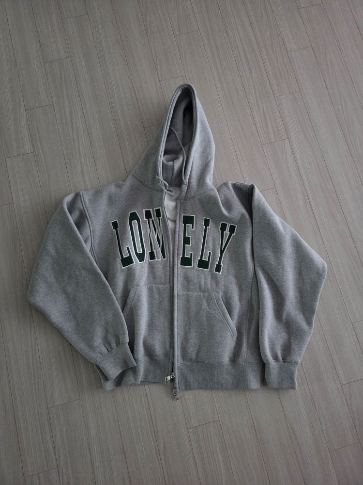 【値下げ中】NOHANT LONELY ジップアップパーカー グレー MUSINSA公式 | NOHANT LONELY/LOVELY FLUFF HOODIE ZIP-UP GRAY