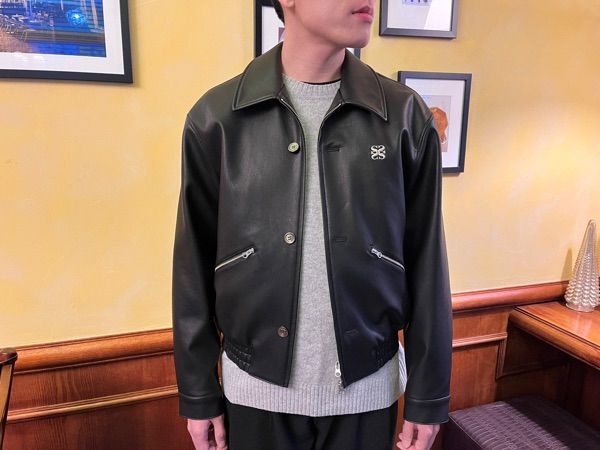 MUSINSA公式 | SATUR テオ ビーガンレザー ブルゾンジャケット