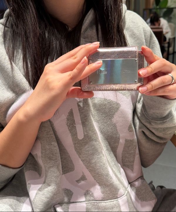 MUSINSA公式 | MATIN KIM ACCORDION WALLET_INDIAN PINK