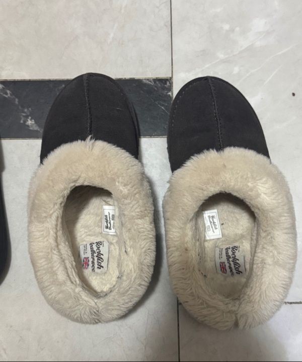 靴 ROCKFISH ORIGINAL WINTER FUR MULE UK4.5 Original Winter Fur Mule – ele.