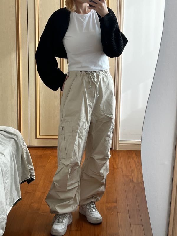 ★SCULPTOR★ Wide Paratrooper Cargo Pants Coral Red SC22A455 MUSINSA | SCULPTOR Wide Paratrooper Cargo Pants Coral Red