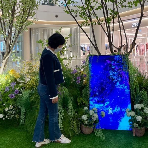 MUSINSA | TILL I DIE Laura tweed jacket_Navy