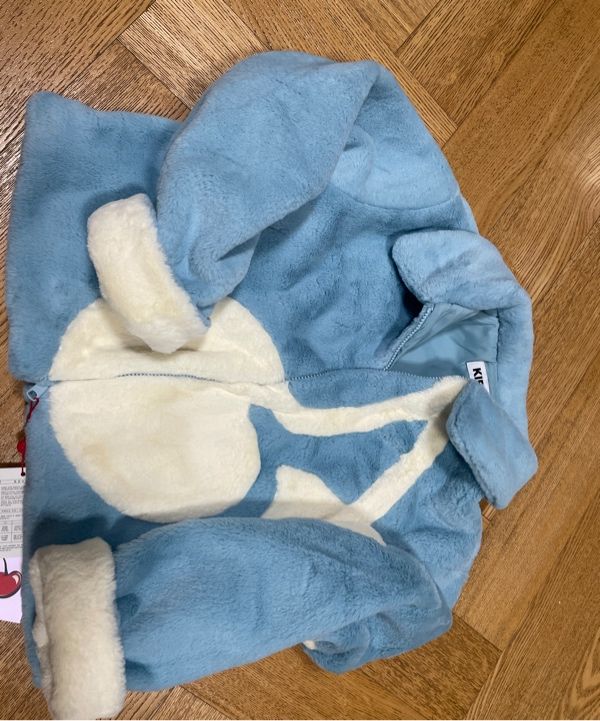 ★2022FW新作★KIRSH★BIG CHERRY BOA FUR JUMPER MUSINSA | KIRSH Big Cherry Boa Fur Jumper [Sky]