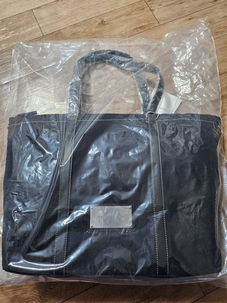 【Matin Kim】FABRIC NEW SHOPPER BAG ブラック MUSINSA公式 | MATIN KIM FABRIC NEW SHOPPER BAG IN BLACK