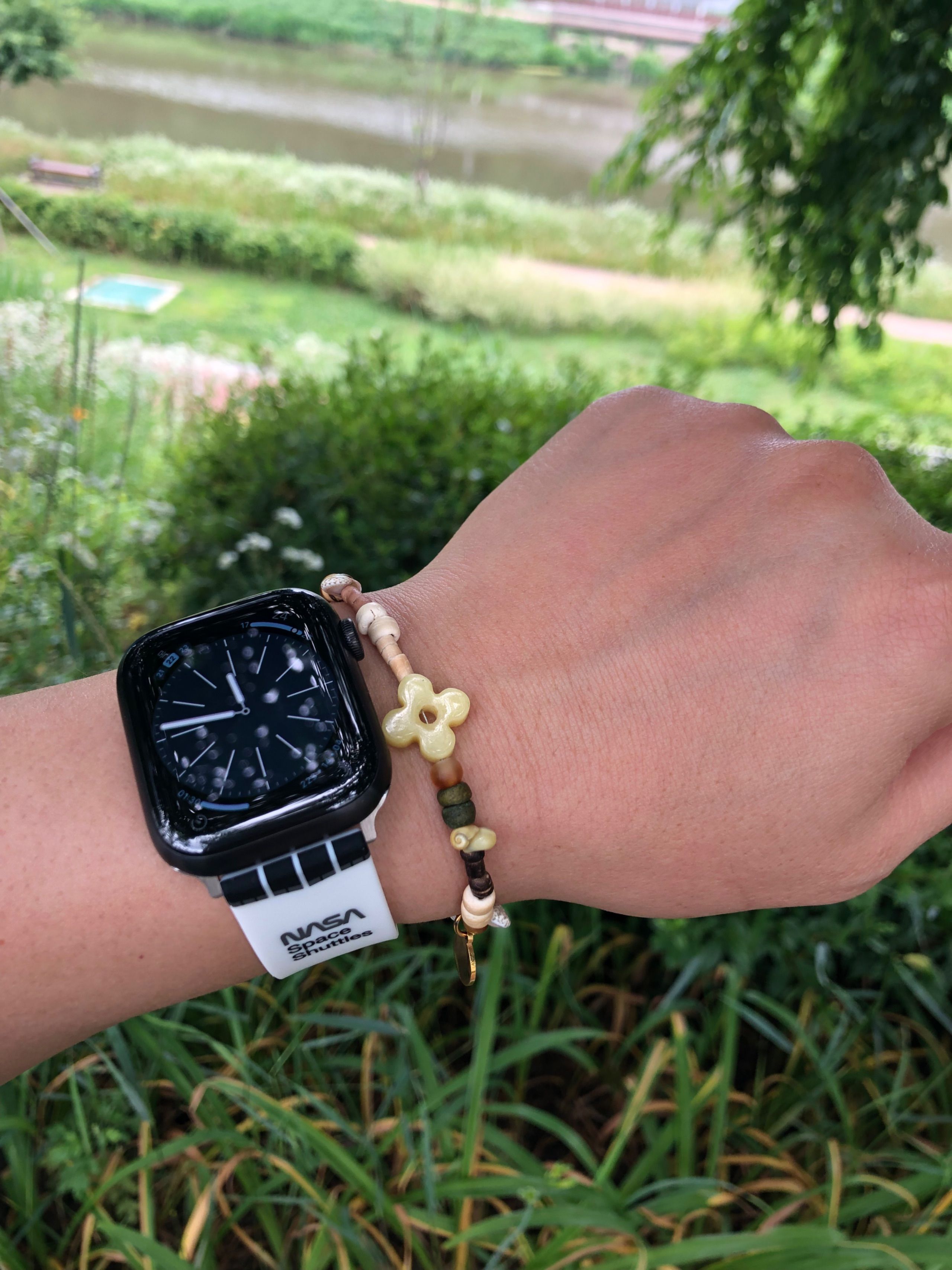 MUSINSA公式 | TOWTOW ARCHIVE Clover Symbol Bracelet Daisy