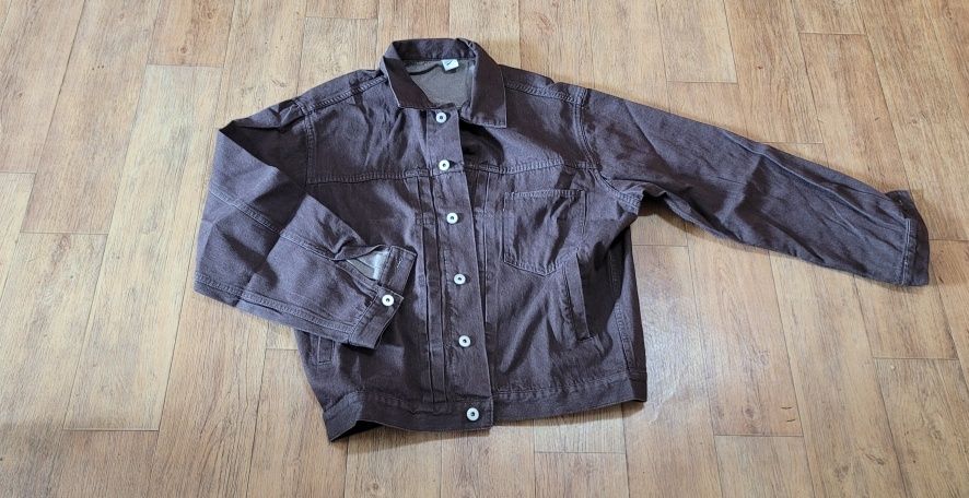 デニムジャケット PARTIMENTO Brushed Denim Trucker Jacket 5MM353 PARTIMENTO