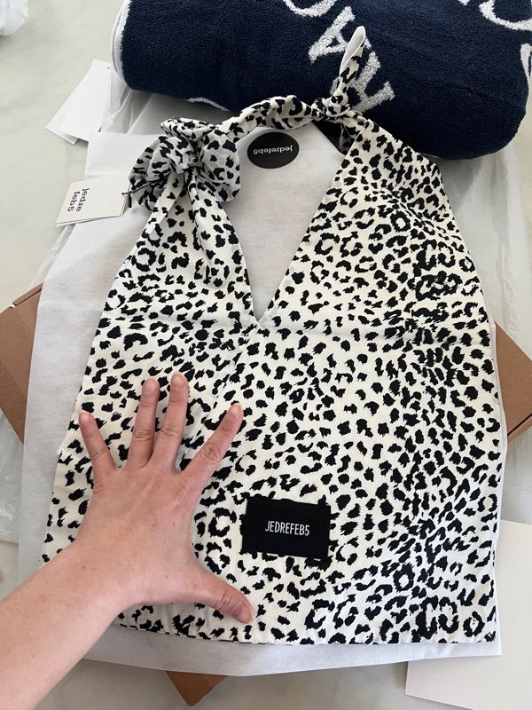 MUSINSA | JEDREFEB5 Scrunchie Hobo Leopard