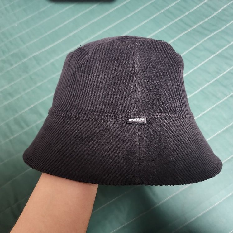 ★2023SS新作★WKNDRS★REVERSIBLE CORDUROY BUCKET HAT MUSINSA | WKNDRS REVERSIBLE CORDUROY BUCKET HAT (BLACK)