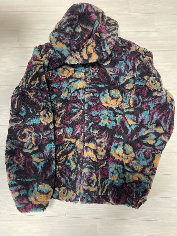 MUSINSA公式 | thisisneverthat Floral Faux Fur Jacket Multi