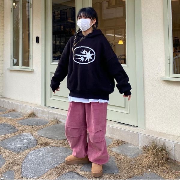 MUSINSA | NICE GHOST CLUB Three Stars Logo Knit Sweater