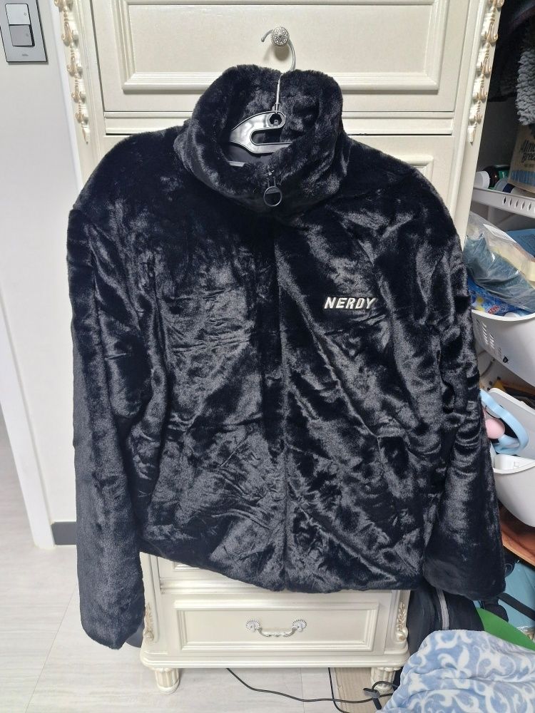 MUSINSA | NDY Muley Fur Jacket Black